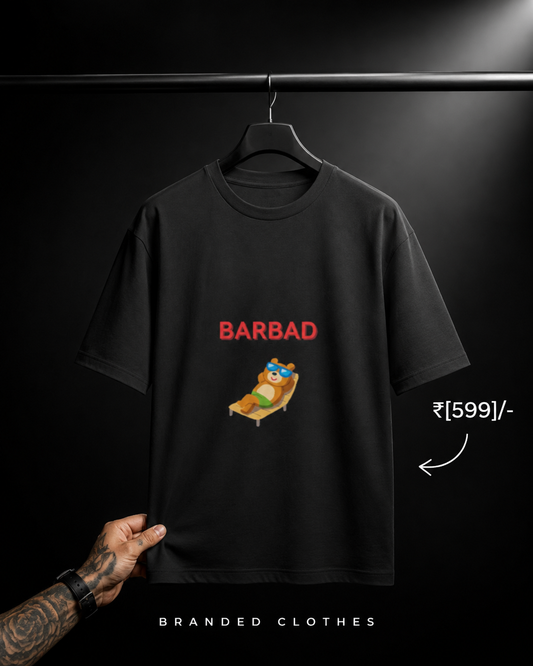 Premium Oversized Cotton T-Shirt for Men | Branded Clothes